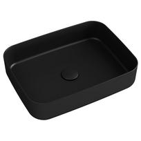 Pastatomas praustuvas Infinity Rectangle su click-clack dugno vožtuvu