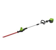 Teleskopinės gyvatvorių žirklės Greenworks GD60PHT51; 60 V; 51 cm ilgio (be akumuliatoriaus ir pakrovėjo)