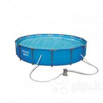 Karkasinis baseinas Bestway Steel Pro Max 427x84 cm, su filtru