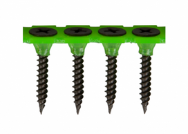 Savisriegiai gipsas/metalas, Ø3.5mm, 25mm, 1000vnt. juostoje, Essve