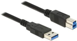 DELOCK Cable USB 3.0 Type-A male > USB 3.0 Type-B male 5.0 m juodas