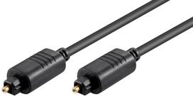 MicroConnect Toslink optical cable 5m Black Toslink optical cable 5m Black