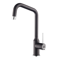 Plautuvės maišytuvas Aquasanita UNUS 5033, 601 Black - Metallic