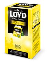 Juodoji arbata LOYD HORECA Lemon, 20 x 1,7g, BLTLOY5900396017864
