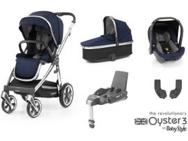OYSTER 3 STROLLER SET 5IN1 RICH NAVY/MIRROR