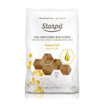 Žemoje temperatūroje besilydantis vaškas depiliacijai Starpil STR3010210001, natūralus, 1 kg