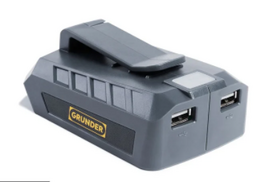 Akumuliatorių adapteris Grunder ADP-01, 18 - 1818 V