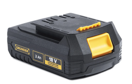 Akumuliatorius Grunder BA-1820C, 18 V, 2000 mAh