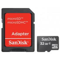 Sandisk SDSDQM-032G-B35A MICRO SDHC 32GB 4 klasė + ADAPTERIS