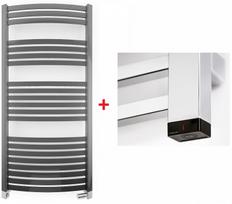 Rankšluosčių džiovintuvas su integruotu kaitinimo elementu Terma Dexter One 860x400, baltas