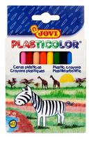 Vaškinės kreidelės JOVI Plasticolor, 12 spalvų
