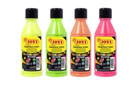 Tempera dažai JOVI, 250ml, rožinės sp., fosforiniai