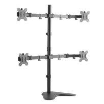 LOGILINK - Quad monitor desk stand,13-32'', max. 8 kg