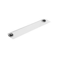 Juoda stiklinė lentynėlė Ravak 10° black TD 500.20, X07P567