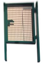 Varteliai su dviems stulpais 1730x1000 mm (Ral6005)