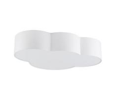 Vaikiškas lubinis šviestuvas CLOUD 4xE27/15W/230V baltas