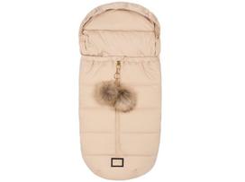 Bjallra of Sweden lopšio / automobilinės kėdutės pavasarinis vokelis, mova Vintage Beige