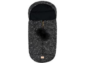 Bjallra of Sweden lopšio / automobilinės kėdutės pavasarinis vokelis, mova Black tweed