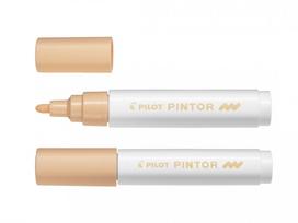 Dekoratyvinis žymeklis Pilot Pintor, 1,4mm, šviesiai oranžinės spalvos