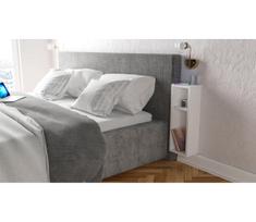 Naktinis staliukas TURRA 65x20 cm baltas