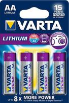 Baterija Varta Ultra Lithium L91 R6/AA (4 vnt.)