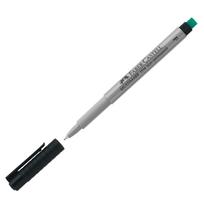 Rašiklis nepermanentinis Faber-Castell MULTIMARK F, 0,6mm, su trintuku, juodos spalvos