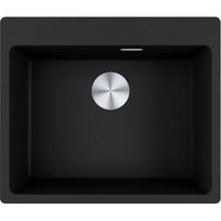 Granitinė plautuvė Franke Maris, MRG 610-54 A, Onyx, ekscentrinis ventilis