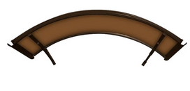 Polikarbonatinis stogelis, 90 x 160 x 38.4 cm, 000051117215
