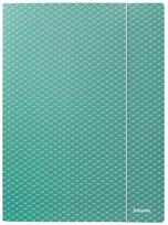 Dėklas dokumentams su gumele Esselte Colour'Breeze, A4, kartoninis, žalia