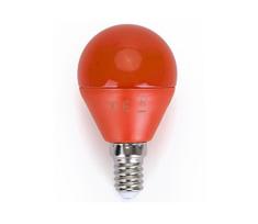 LED Lemputė G45 E14/4W/230V oranžinė - Aigostar