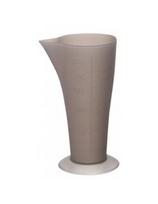 1Nr. profesionalui matavimo puodelis, plastikinis skaidrus-juodas 150ml