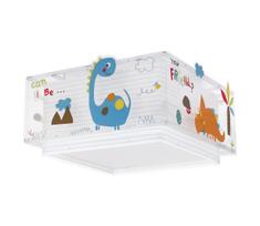 Dalber 73456 - Vaikiškas lubinis šviestuvas DINOS 2xE27/60W/230V