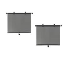 Roletas nuo saulės siurbtiniams su užraktu 42 cm 2 vnt pilkas