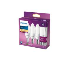 RINKINYS 3x LED Lemputė Philips B35 E14/4W/230V 2700K