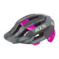 Šalmas KLS Sharp M-L 54-58cm (pilka/rožinė)