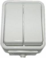 Switch, group, 1+1, White, Cedar W0402030121 | 5904093006145