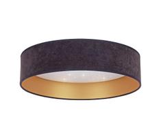 Brilagi - LED Lubinis šviestuvas VELVET STAR LED/24W/230V d. 40 cm  pilkas/aukso
