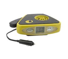 Ventiliatorius su šildymu ir LED lempute 3in1 158W/12V