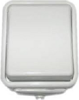 2-way switch, IP44, white, Cedar W0401030121 | 5904093005889