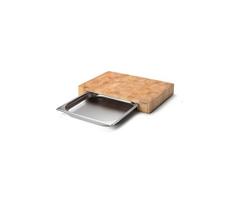 Continenta C4027 - Virtuvinė pjaustymo lenta su dubeniu 48x32,5 cm fikuso
