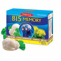 TEREZIA B15 MEMORY ATMINČIAI 60 KAPS