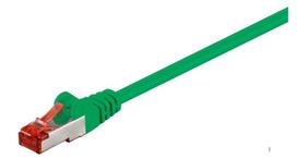 MicroConnect F/UTP CAT6 1.5m Green PVC Outer Shield : Foil screening