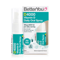 BetterYou Vitamin D3 4000 iu Oral Spray 15 ml