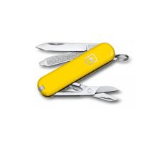 Victorinox - Daugiafunkcis kišeninis peilis 5,8 cm/7 funkcijų geltonas