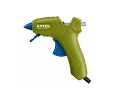 Extol – Karštų klijų pistoletas 70W/230V žalia/mėlyna