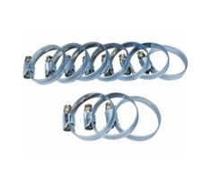 Extol - RINKINYS 10x Žarnos spaustukas 25-40 mm nerūdijančio plieno