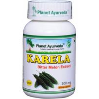 Kartusis melionas Karela, Planet Ayurveda, ekologiškas, 60 kapsulių
