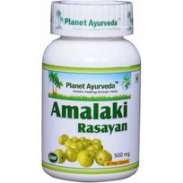 Indiškasis lapainis Amla Amalaki Rasayan, ekologiškas, Planet Ayurveda, 60 kapsulių