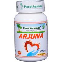 Plikasis viršūklis Arjuna, ekologiškas, Planet Ayurveda, 60 kapsulių