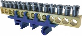 N14 blue 14x16mm² Neutral terminal IP00 MAD0014N00 | 4744397022875